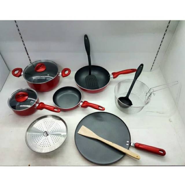 Panci Set/Cookware Rosemary Supra 12Pcs