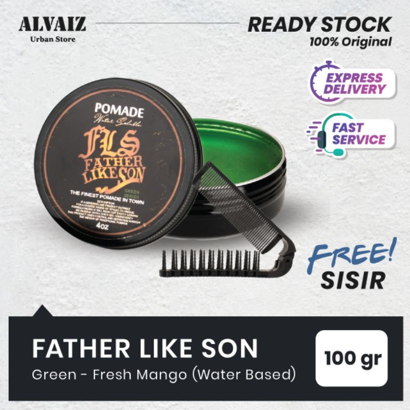 Pomade FLS Father Like Son Water Based Strong Original Lokal Murah