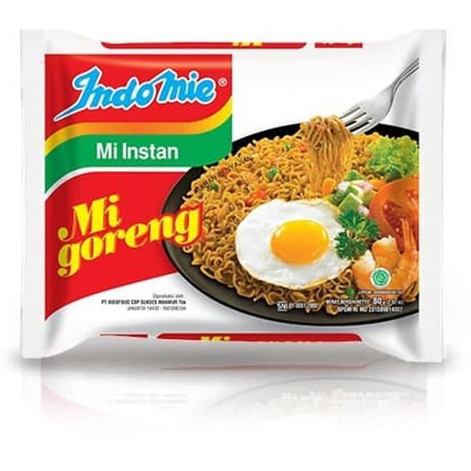 

Terlaris# Indomie Goreng Mie Instan Isi 40 Pcs / 1 Karton