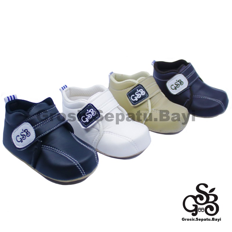 sepatu bayi baby shoes prewalker laki laki perempuan umur 2 - 14 bulan model Elite Livina