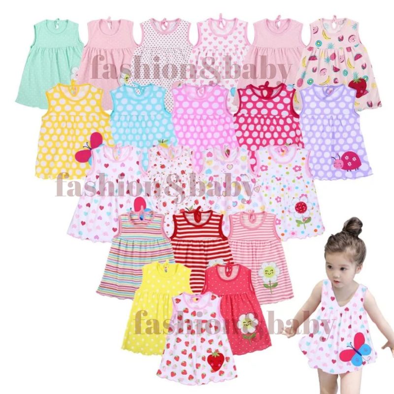 Dress anak perempuan PRINTED DRESS Premium Quality