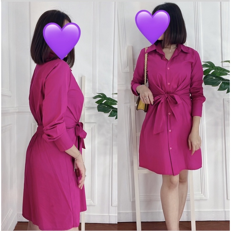 DREES MANGGO DRESS POPLIN PREMIUM PAKAIAN BAJU IKAT DEPAN BUSUI FTIENDLY