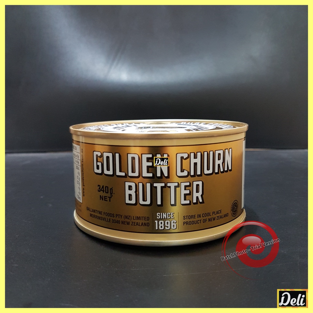 

Golden Churn Kaleng Mentega Pure Creamery Butter 340gr