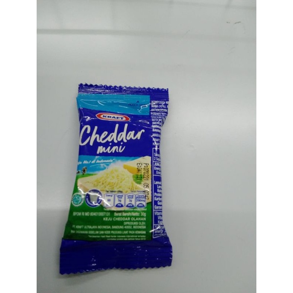 

KRAFT KEJU CHEDAR OLAHAN 30G