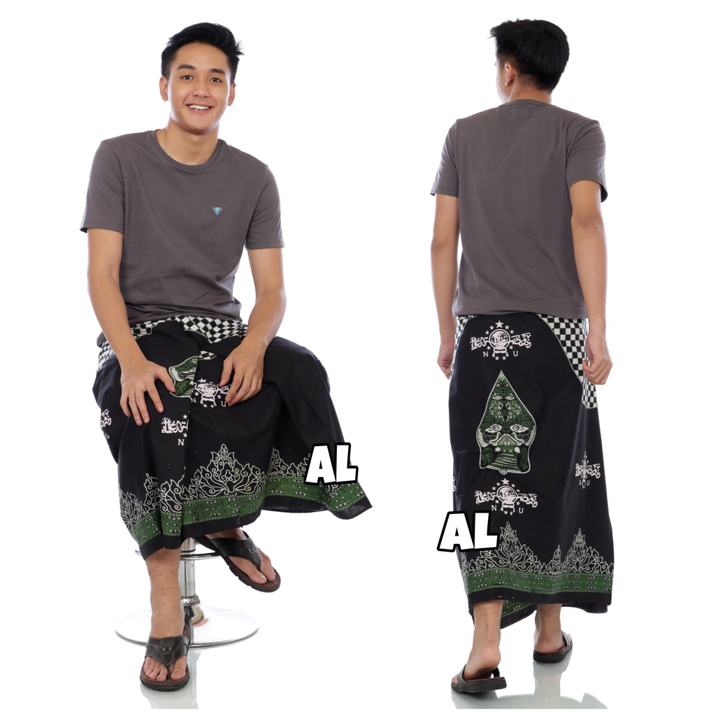 sarung nahdlotul ulama / sarung simbol organisasi / sarung batik motif NU hijau