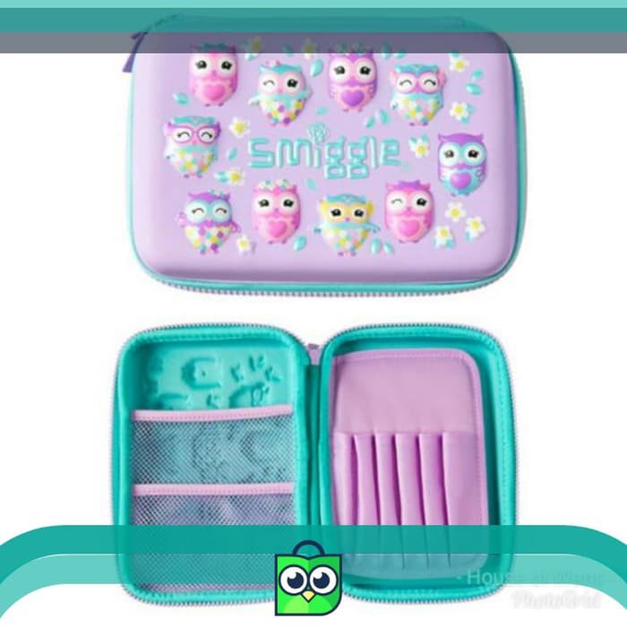 

SMIGGLE HARD TOP PENCIL CASE ORGANIZER / KOTAK PENSIL SMIGGLE