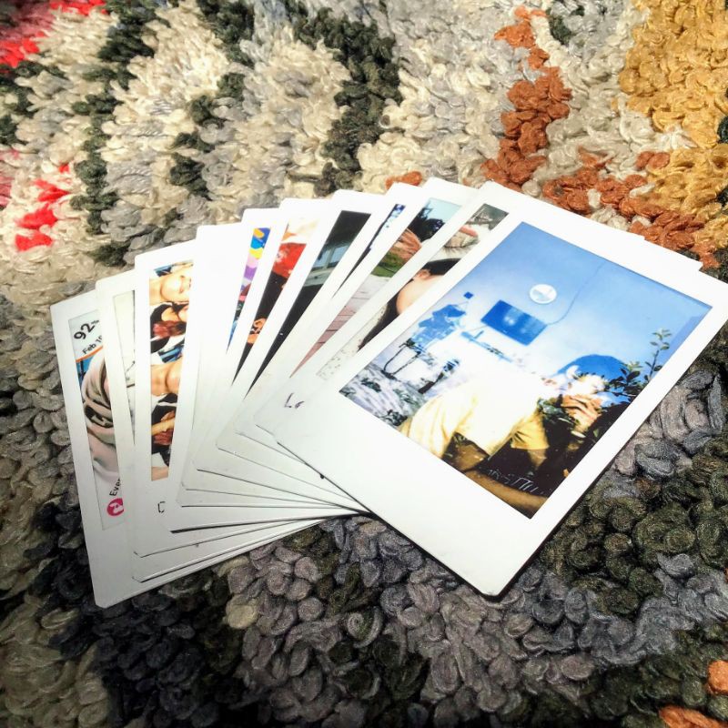 [PROMO] Print Foto Asli Instax Fujifilm Polaroid Mini Plain/Polos 1 pack (isi 10 lembar) MURAH