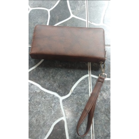 Dompet Taji Resleting Tali pendek