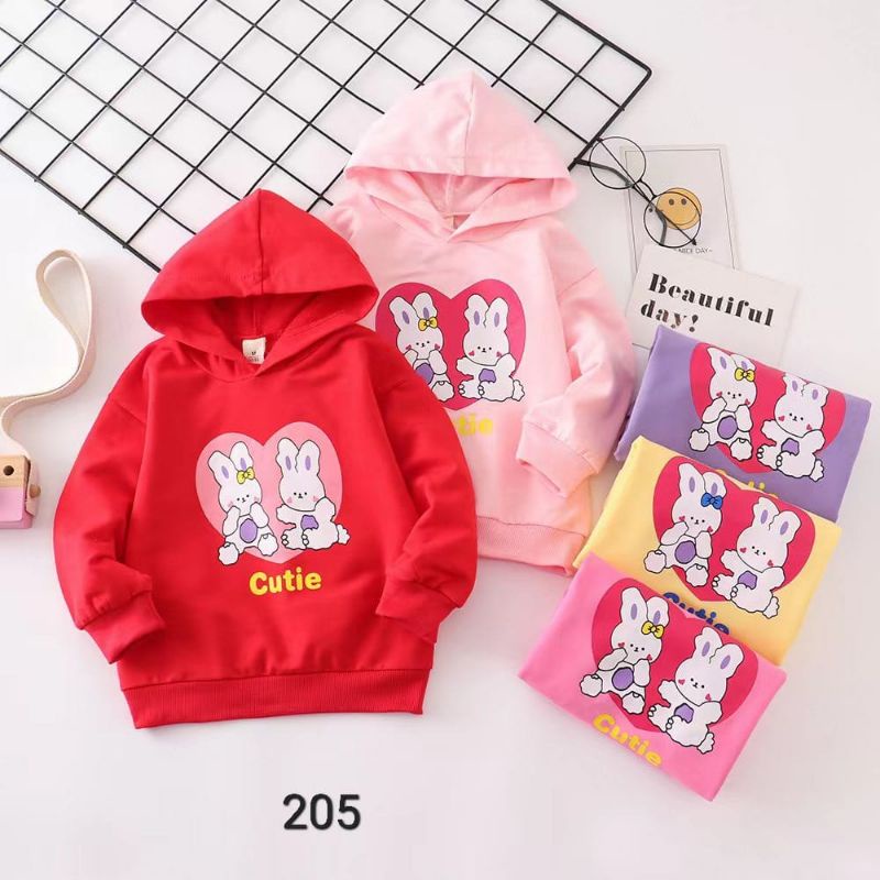 Hoodie Anak Cewek Cute I COD