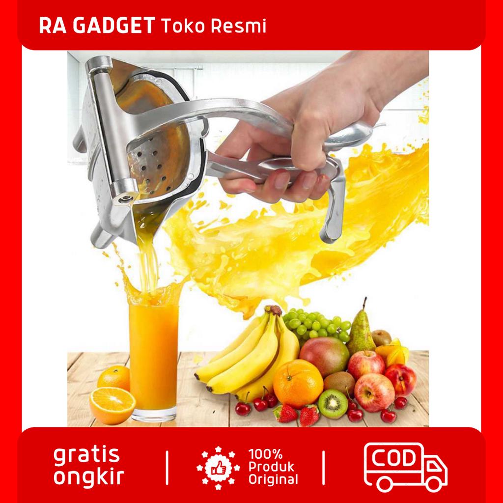 Alat Peras Jus Buah Juice Squeezer Alluminium Alloy / Alat Peras Perasan Pemeras Jus Buah Es Jeruk L