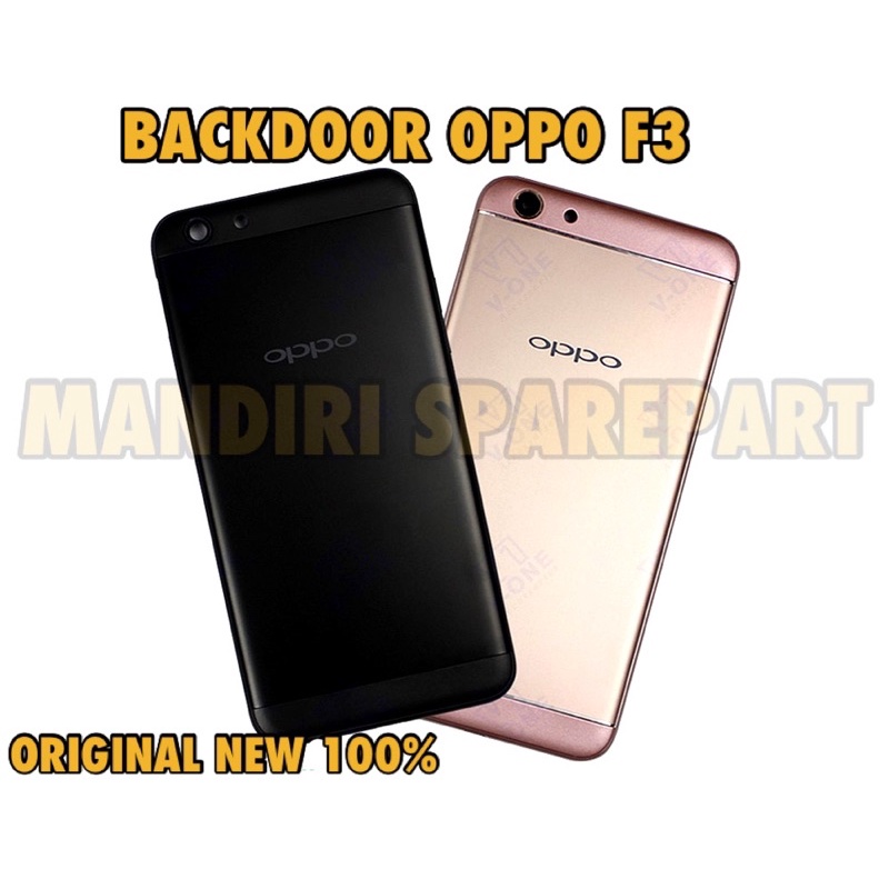 Backdoor Oppo f3 new tutup belakang oppo f3 new