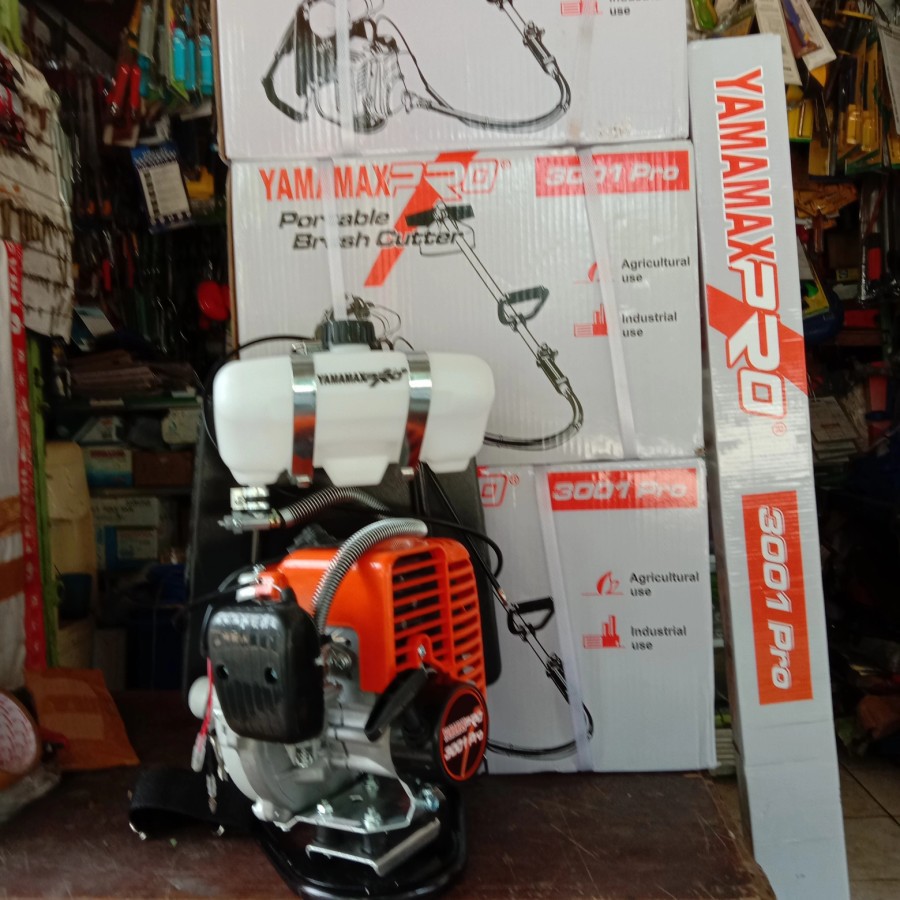 Mesin Potong Rumput Gendong 2 Strok Yamamax 3001