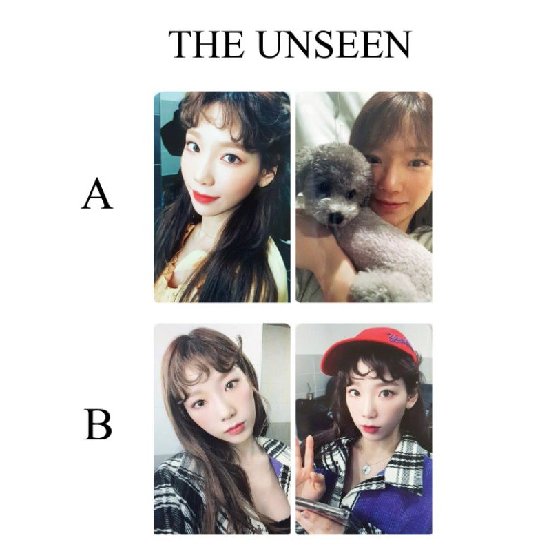 [ READY STOCK ] TAEYEON THE UNSEEN PHOTOCARD