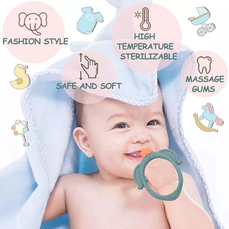 Teether Genggam Pita Bayi Premium Gigitan Model Baru