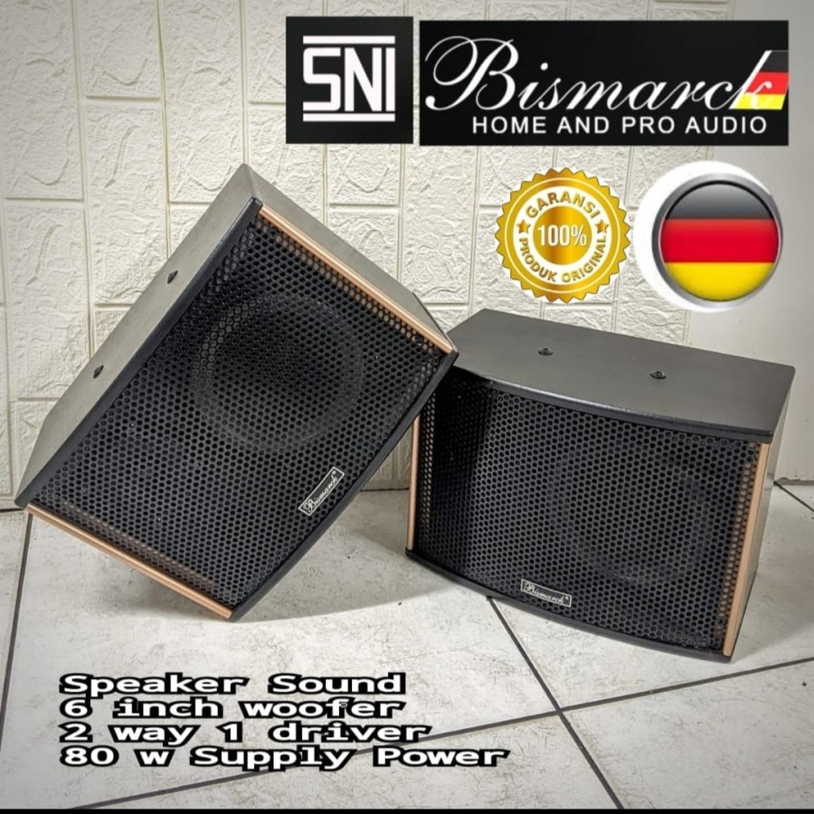 Speaker pasif bismarck Bsp65 speker karaoke pasiv bsp 65 6 inch