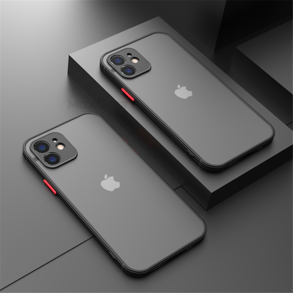 (In Stock) Hard Case Silikon Transparan Untuk Iphone 11 12 Pro Xs Max Xr X 6 6s 7 8 Plus Se