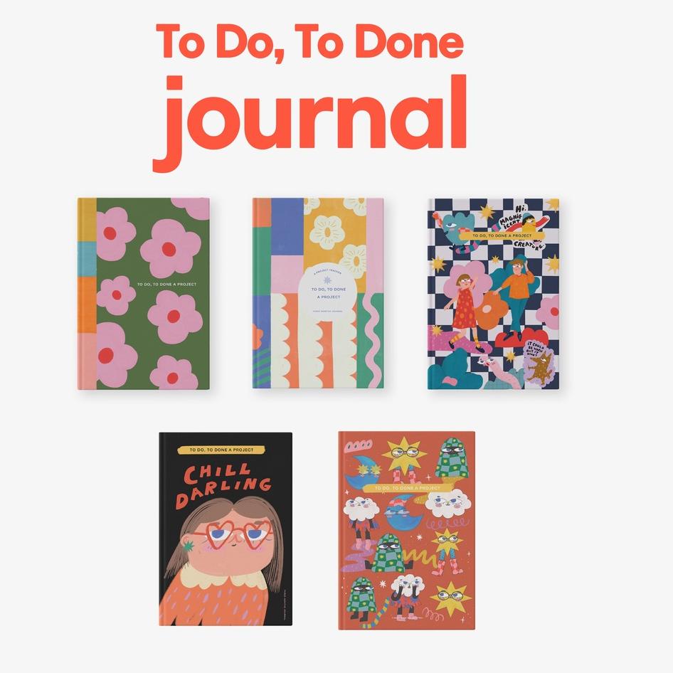 

New Product--To Do, To Done Journal