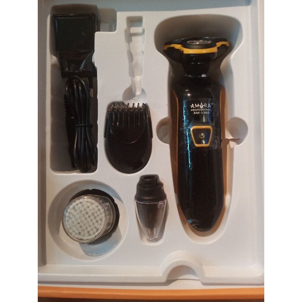 SHAVER AMARA/ALAT CUKUR AMARA 3in1 JENGGOT HIDUNG RAMBUT / SHAVER AMARA AM-1380