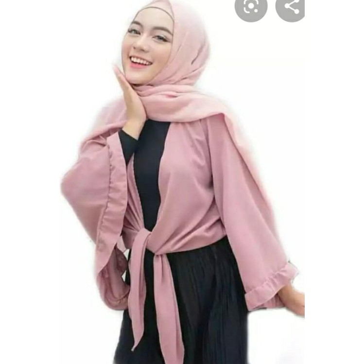 Baju Atasan wanita terbaru septiani cardigan kekinian