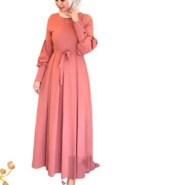 ➲ Baju Gamis Muslim Wanita Variasi Tali Depan Dan Tervavorit ۝