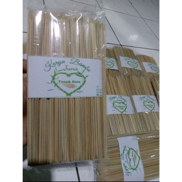 Jual Tusuk Sate 500gr Karya Bambu Juna Tusuk Super Shopee Indonesia