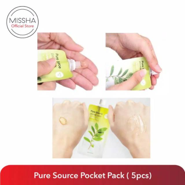 [BPOM] MISSHA Pure Source Pocket Pack