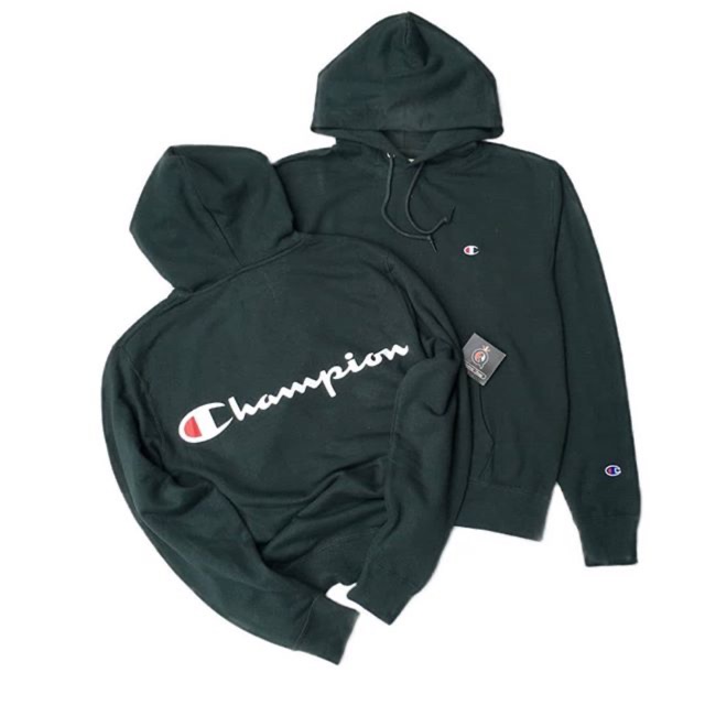 champion hoodie back logo