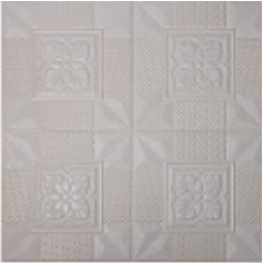 FAYES Wallpaper 3D Dinding Foam Kecil Motif Bunga / Walpaper Foam U96-LB50011