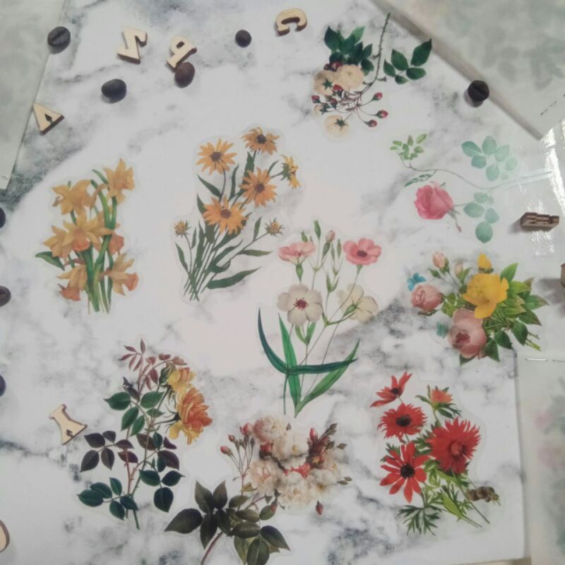 

Fresh Flower Stickers