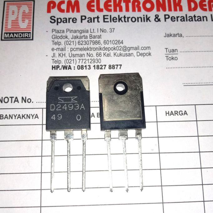 D2493 2Sd2493 D 2493 2Sd 2 Sd2493 D2493A Original Transistor To247 Pcmelebik54 Murah