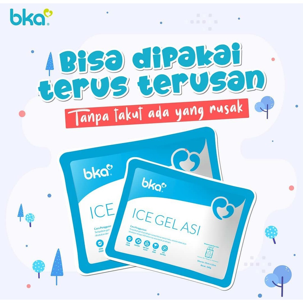 BKA Ice Gel Office Pack pendingin asi