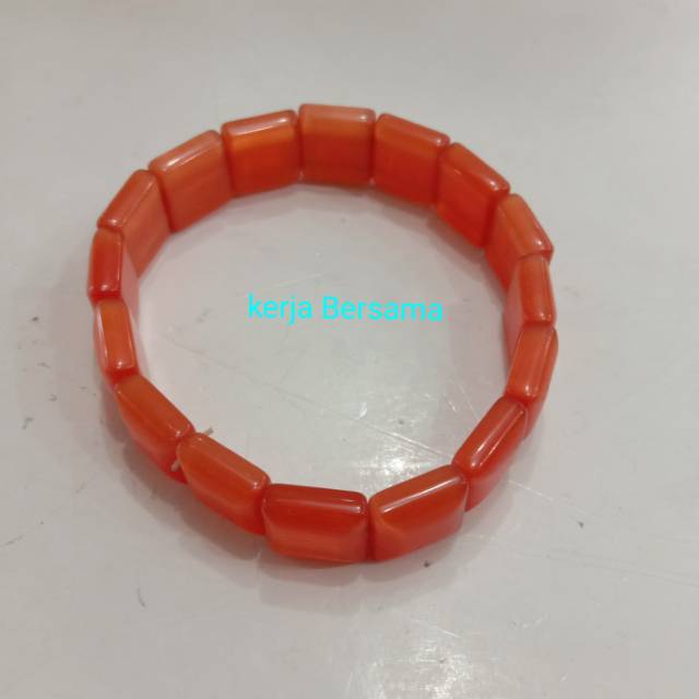 Gelang batu mata kucing kotak