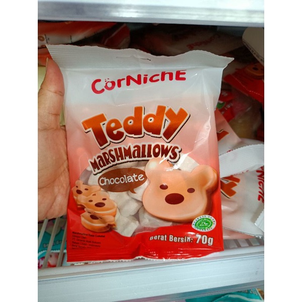 

Corniche chocolate teddy Marshmallow 70gr