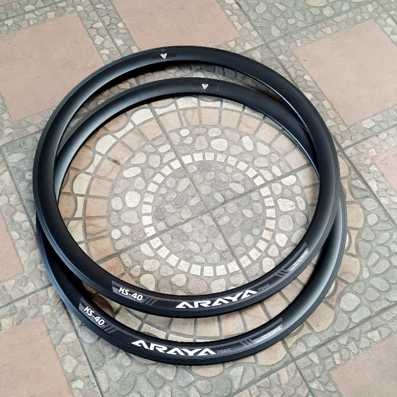 RIMS VELG ARAYA 700c KS40 32H BLACK