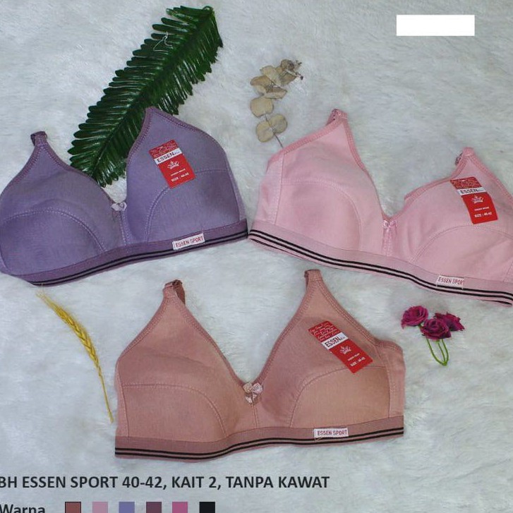 RX Fashion - Sport Bra Pakaian dalam Wanita High Quality Tanpa Kawat dan busa Merk Febby Guffy/BH