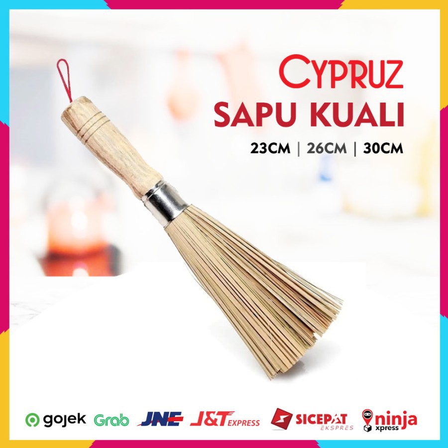 Cypruz Sapu Wajan / Sapu Kuali 23cm | 26cm | 30cm