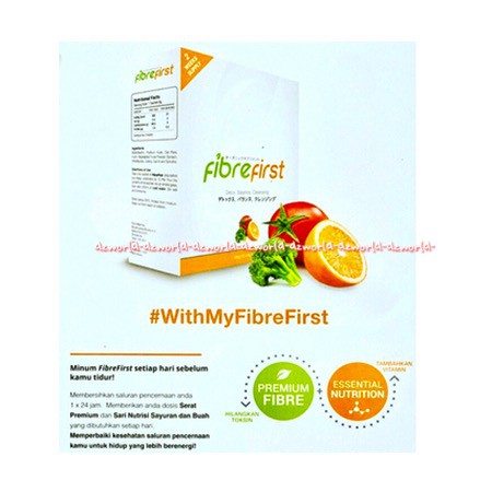 Fibrefirst Rich Suplement Minuman Detox Untuk Diet 120gr Fibre first Minuman Fiber Serat Untuk Detok Kurus Badan