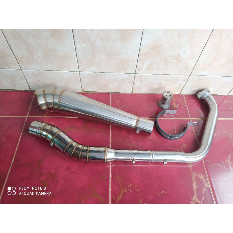 KNALPOT JAPSTYLE KLASIK VIXION R15 SCORPIO TIGER CBR XSR155