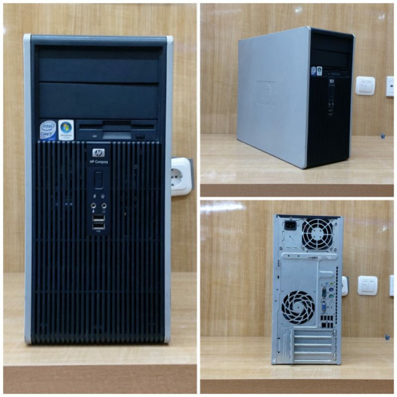 PC Komputer Tower  HP Compaq Dc5800 Mt Core 2 Duo Ram 2GB  DDR2 HDD 160 GB Murah