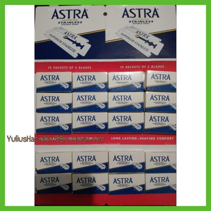 

Promo Silet Double Edge Razor Astra Untuk Alat Cukur Potong Pangkas