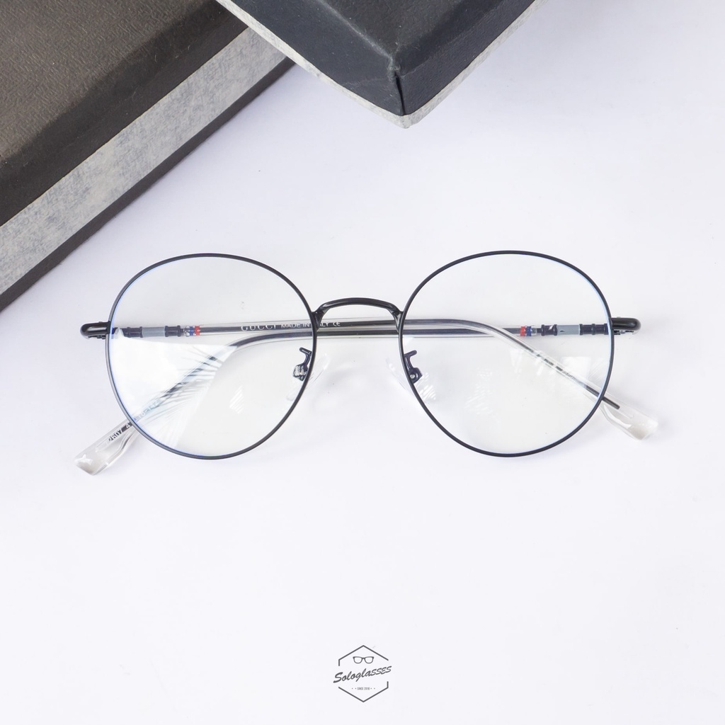 FRAME KACAMATA BULAT BESI KOREA COCOK MUKA KECIL - BALAYAN 01
