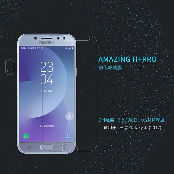 Unix Samsung Galaxy J5 2017 - J5 PRO 2017 Tempered Glass - Nilkin Amazing H Plus PRO