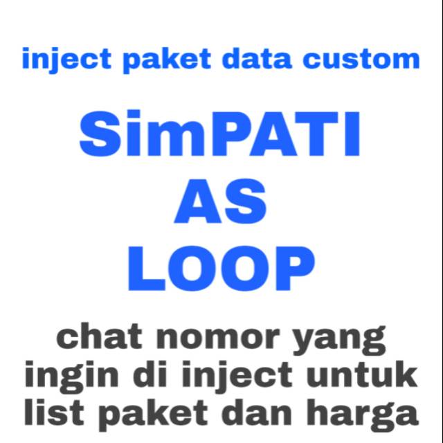 Kuota data inject custom