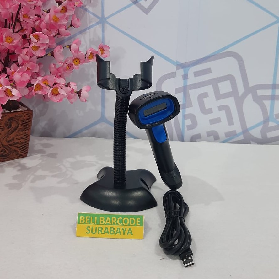 BARCODE SCANNER 1DIMENSI CODESHOP CD303 | CD 303 | CD-303 AUTO SCAN + STAND