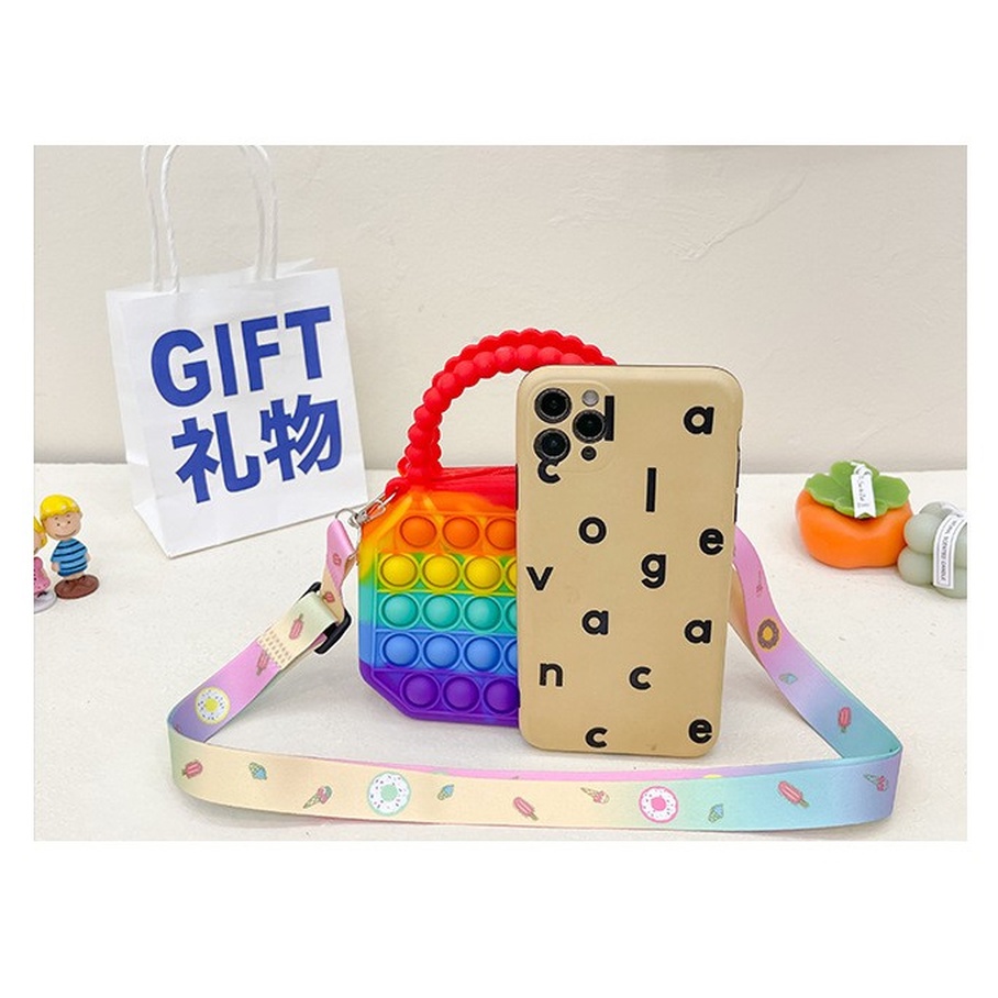 Tas fashion anak POP IT import terbaru