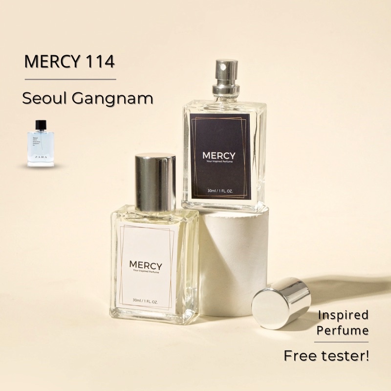 [ MERCY ] Zara Seoul Inspired Perfume Dupe Parfum Original Parfume Pria