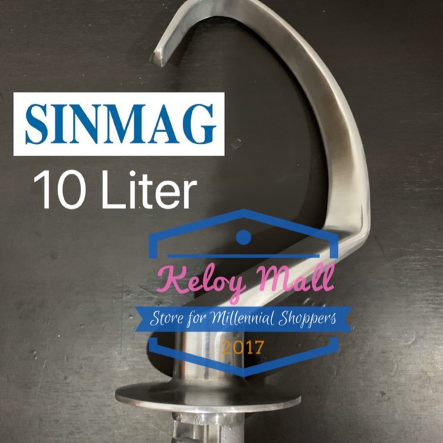 Mixer Sinmag 10 Liter Hook Spiral Adonan Aksesoris