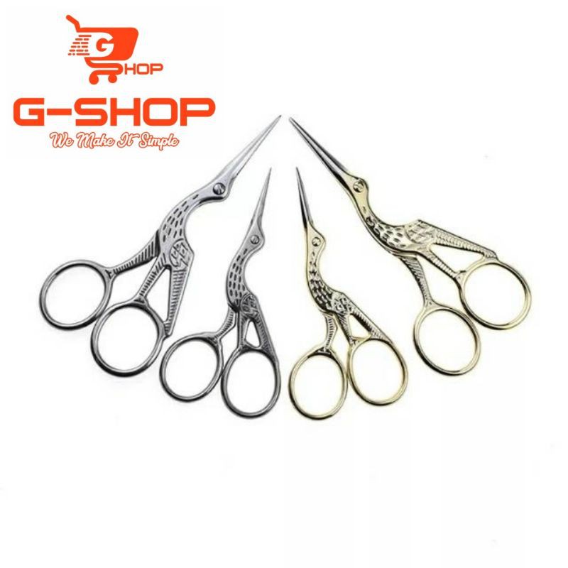 

Gunting Antik/Gunting Vintage/Retro Scissors/Gunting Benang/Gunting Angsa/Gunting Bangau