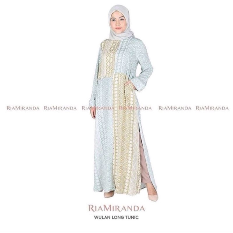 wulan long tunik ria miranda preloved