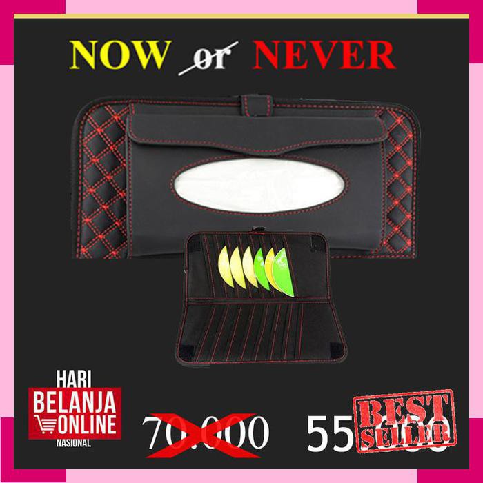 [ PROMO DAHSYAT ] Tempat Tisue CD mobil / Tempat Tissue dan Tempat CD